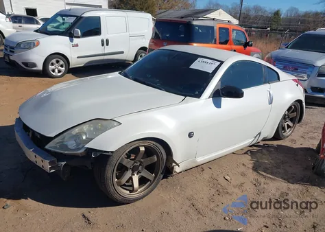 2007 Nissan 350Z z USA, uszkodzony, nr VIN JN1BZ34D87M505657